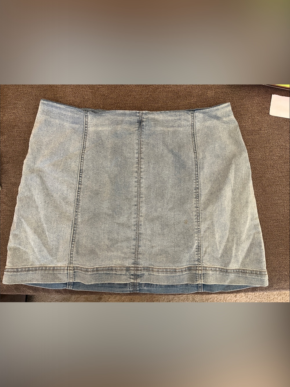 wild fable Light Wash Denim Mini Skirt